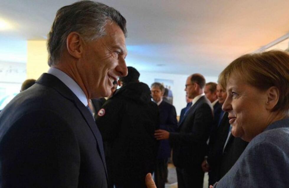 Así fueron los encuentros de Macri con Angela Merkel y Bill Gates