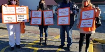 APROSA realizó jornada de reclamos e insiste con el llamado a paritarias y pago de bono