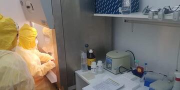 El equipo de Biología Molecular diariamente realiza análisis de muestras para confirmar o descartar el diagnóstico de coronavirus\u002E