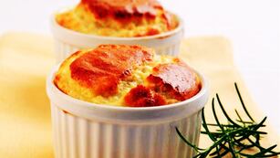 Preparate para disfrutar de este exquisito soufflé de queso