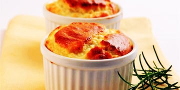 Preparate para disfrutar de este exquisito soufflé de queso