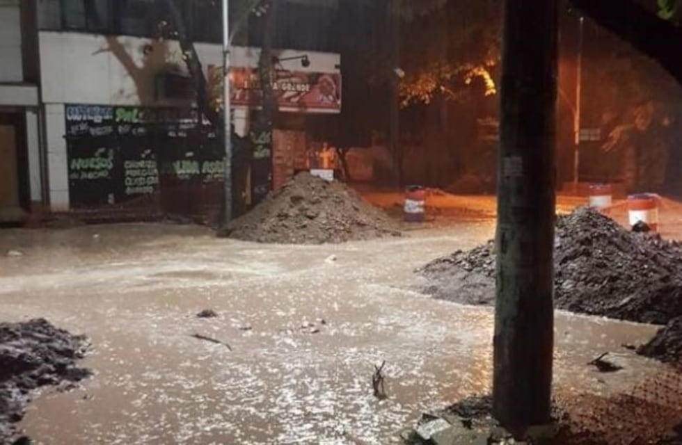 La tormenta del domingo provocó daños en distintas zonas de Mendoza