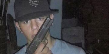 Alan Funes es uno de los miembros del clan pque juró vernganza por Facebook tras la muerte de Ulises Funes\u002E (Facebook)