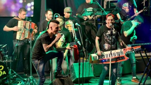 Juanito Ninci, líder de la banda y fanático del Pirata, le puso su estilo a los \