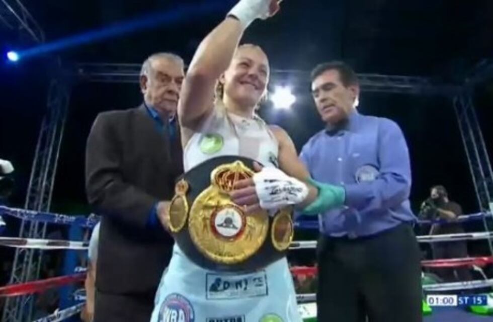 Yésica Bopp retuvo el título mundial AMB ante la venezolana Rengifo