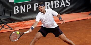 Del Potro y Schwartzman avanzaron a los cuartos de final del Masters 1000 de Roma\u002E (AP)