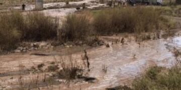 Crecida en Potrerillos.