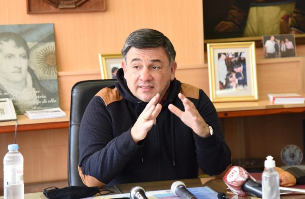 Oliva: habló de obras públicas, medio ambiente e inversiones