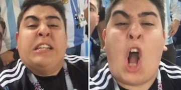 Gritos, insultos y show de caras: enloqueció el autor de \