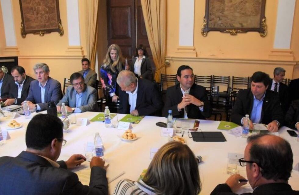 Valdés encabezó la reunión de la Mesa Foresto Industrial