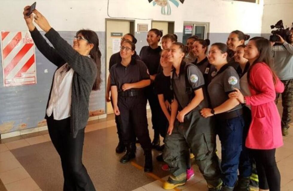 El cuartel de Bomberos con más mujeres está en Arroyito