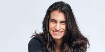 Romina Yan y su hijo Franco