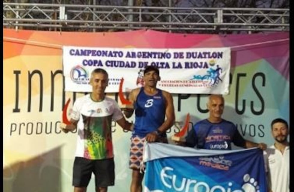 Alejandro Belén se coronó campeón argentino de Duatlón por novena vez