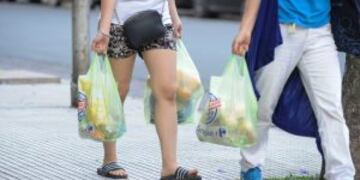 Entrega de bolsas reutilizables