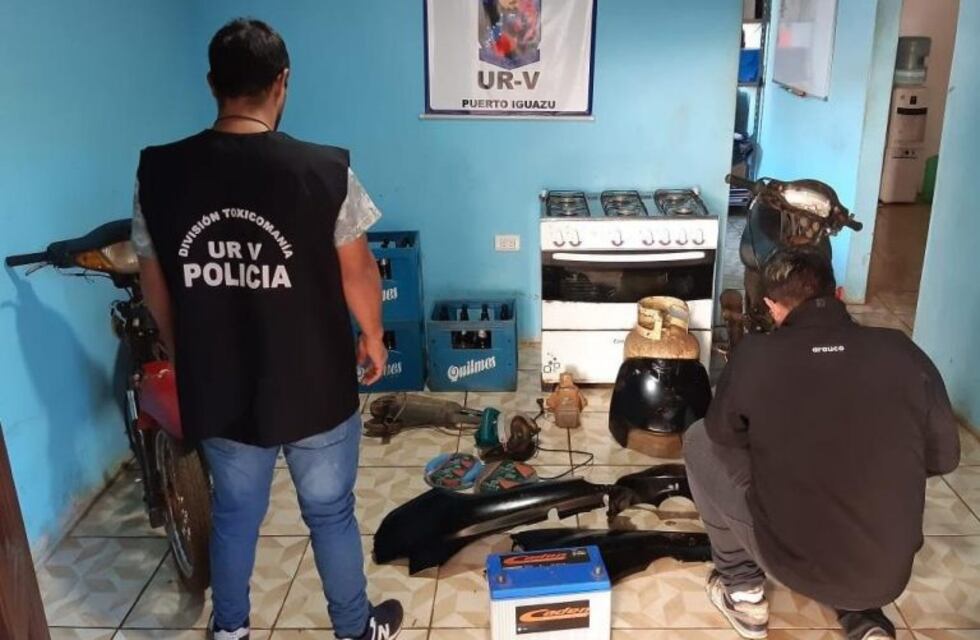 La Policia recuperó dos motos y elementos robados