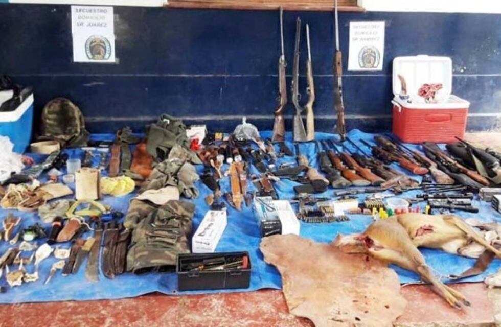 Salvajismo: tres cazadores furtivos fueron detenidos en San Pedro