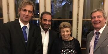 Horacio Pitrau (centro) reemplzará a Ezequiel Sabor en el cargo de viceministro de Trabajo de la Nación\u002E