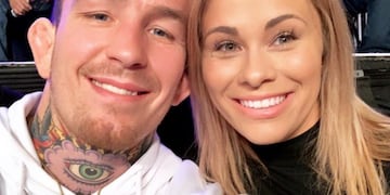 Paige VanZant y Austin Vanderford, la pareja que entrena desnuda (Foto: Instagram)