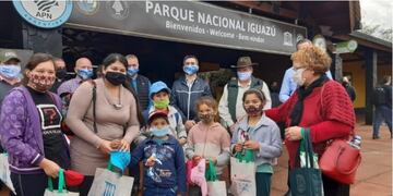 Las Cataratas del Iguazú reabrieron sus puertas tras 120 días sin visitas el último fin de semana\u002E