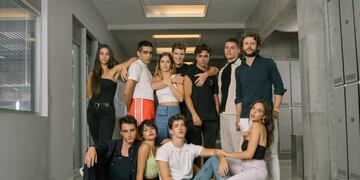 El elenco de la cuarta temporada de Elite (NETFLIX)
