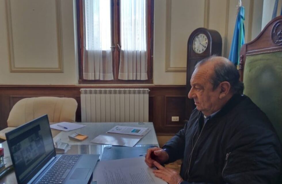 Sánchez en reunión virtual con el Gobernador Kicillof