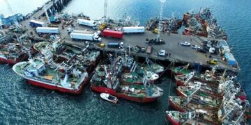 Imagen archivo\u002E Puerto Pesquero en Chubut\u002E