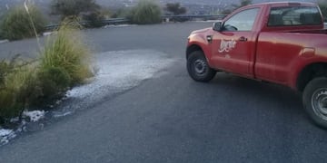 Nevó en la Sierra de los Comechingones en San Luis\u002E