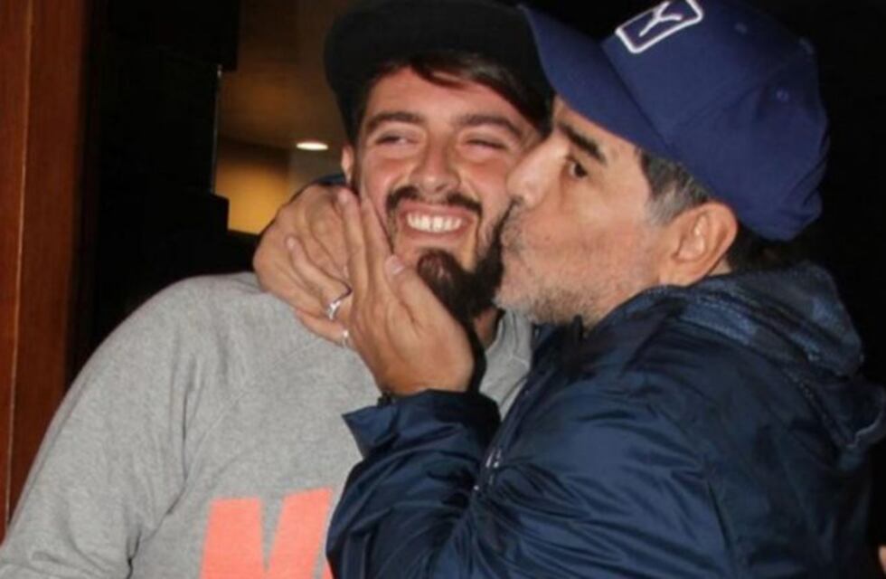 Diego Maradona Jr. presentó a su hija India Nicole