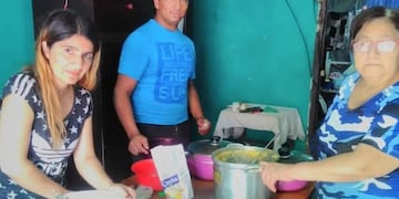 Abuela solidaria de Metán (El Tribuno)