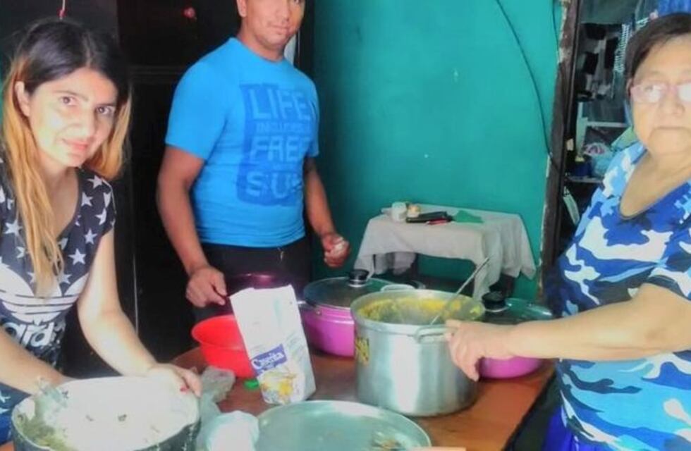 Una abuelita solidaria en Metán alimenta a 40 familias