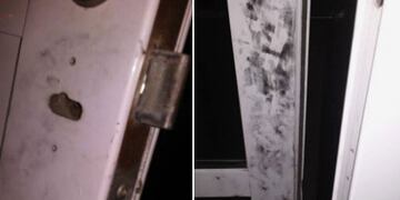 Barretearon una de las puertas que da al campo para entrar\u002E (Flash 24)