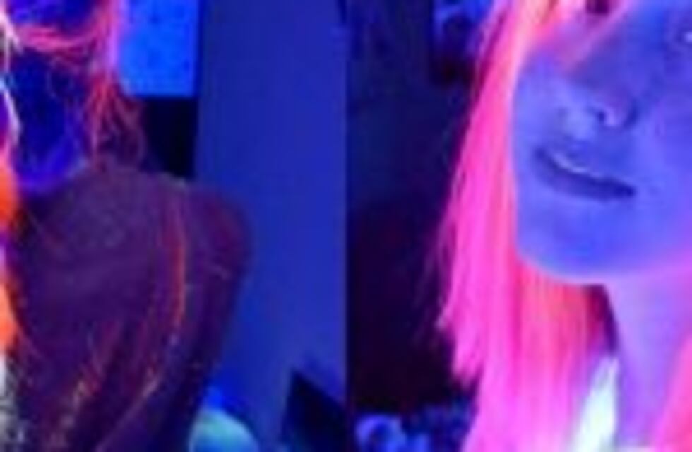 Ahora podés teñirte el pelo para que brille en la oscuridad