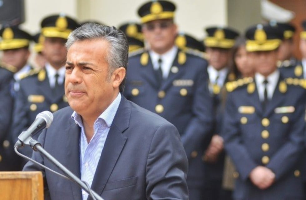 Cornejo habló de inseguridad: "Estamos mal, tenemos que mejorar"