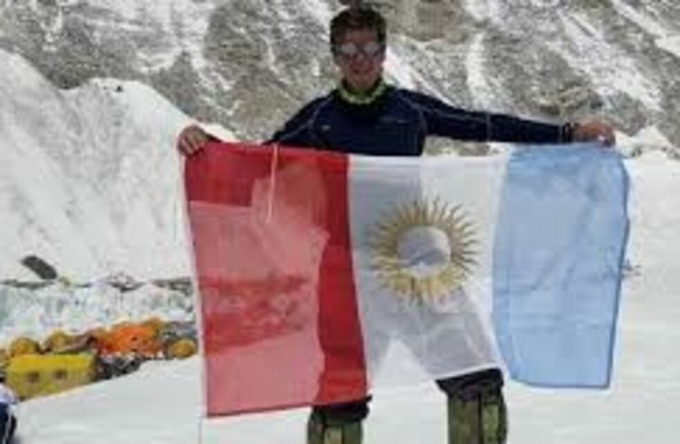 El cordobés que puso todo para llegar a la cima del Everest