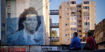 Vista del complejo de viviendas \