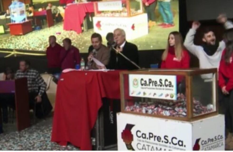 Un solo ganador para el millón de pesos del "Mi Bingo Catamarqueño"