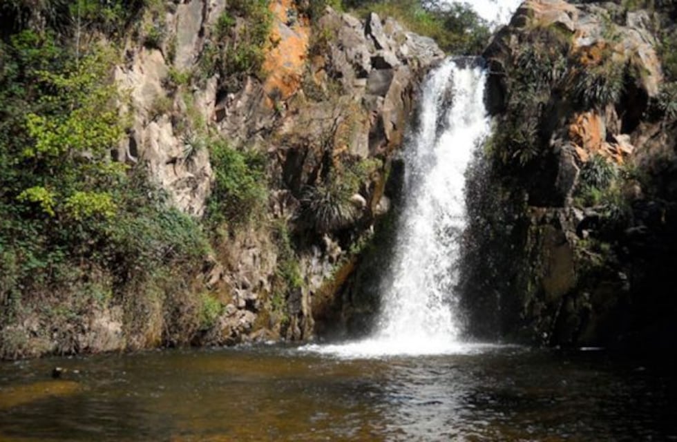 La Estancita, el salto más caudaloso de las Sierras Chicas
