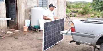 Paneles solares en San Luis