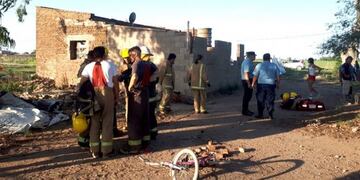 La joven falleció en un incendio de esta vivienda en General Fotheringham\u002E (Puntal\u002Ecom\u002Ear)