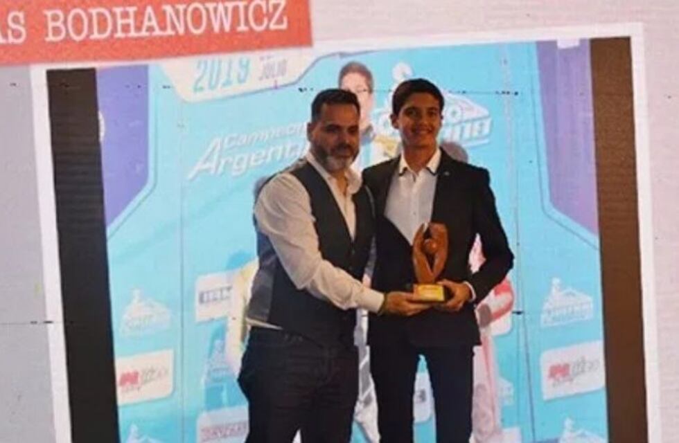 Lucas Bohdanowicz, de 13 años, es el Mejor Deportista de Karting del año