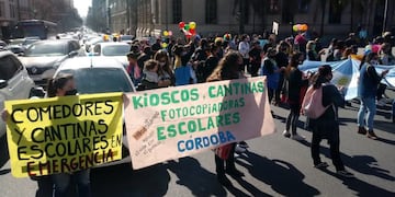 Reclamo de cantineros de Córdoba