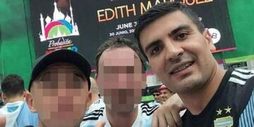 El docente pampeano Sergio Sánchez, quien pidió licencia psiquiátrica y se fue al Mundial de Rusia\u002E