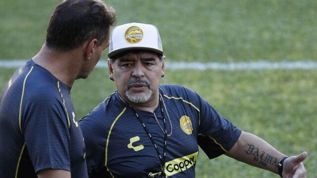Maradona, cuando se rumoreaba que podía dirigir San Martín de San Juan