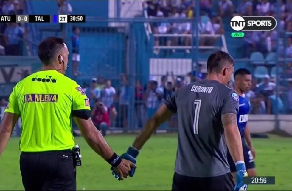 Volvió Caranta al arco de Talleres: "Fue como un debut"