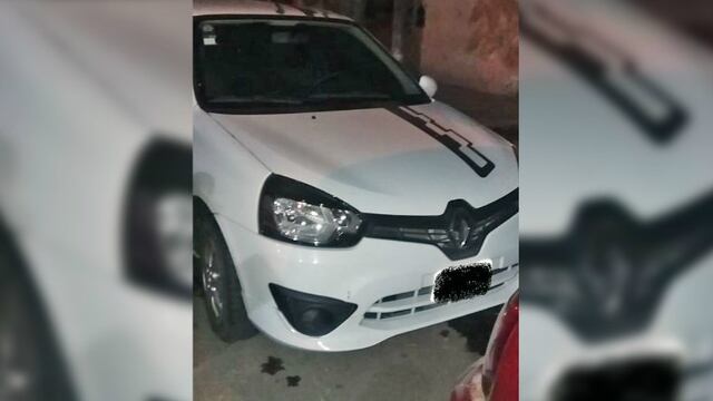 Auto robado\u002E
