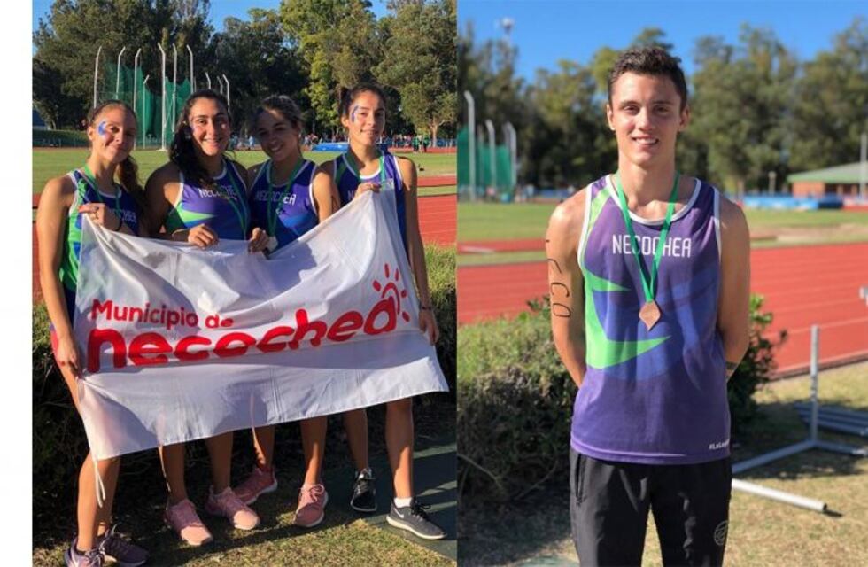 Necochea vuelve a hacer historia con cinco atletas en un Nacional