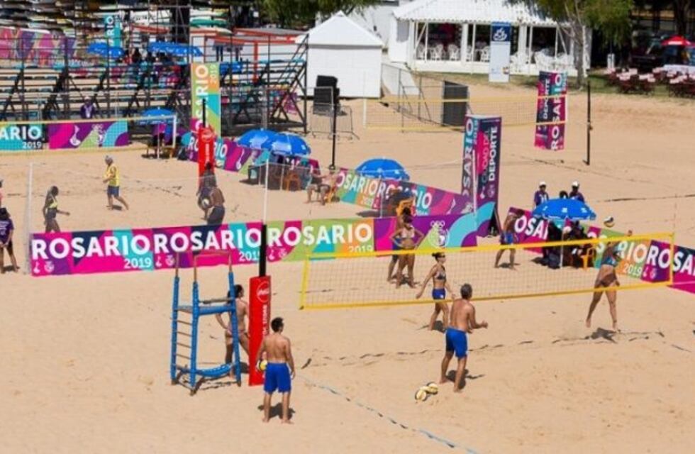 Todo listo en La Florida para los Juegos Suramericanos de Playa