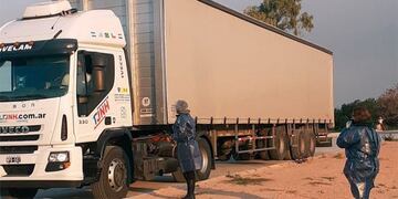 Camionero con COVID-19 detenido en frontera Fray Bentos - Gualeguaychú\nCrédito: Web