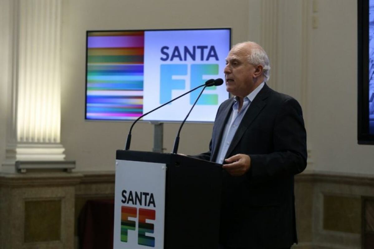 La compensación automática por inflación había sido anunciada por Miguel Lifschitz\u002E (Prensa Gobernación)