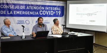 El Ministro González dijo que accionarán penalmente contra quienes mienten en las redes